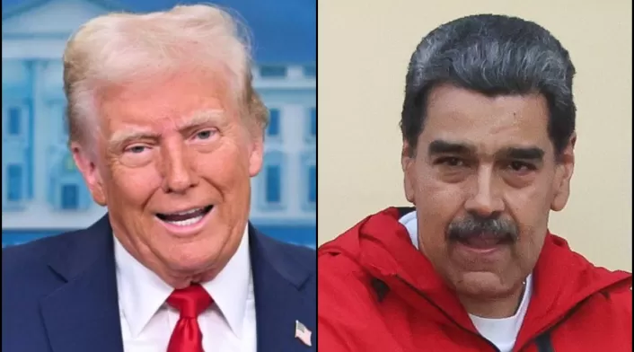 Donald Trump y Nicolás Maduro Donald Trump y Nicolás Maduro
