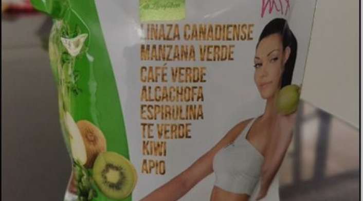 La comercialización fraudulenta del producto “Lipofiber Batido Verde Mix”.