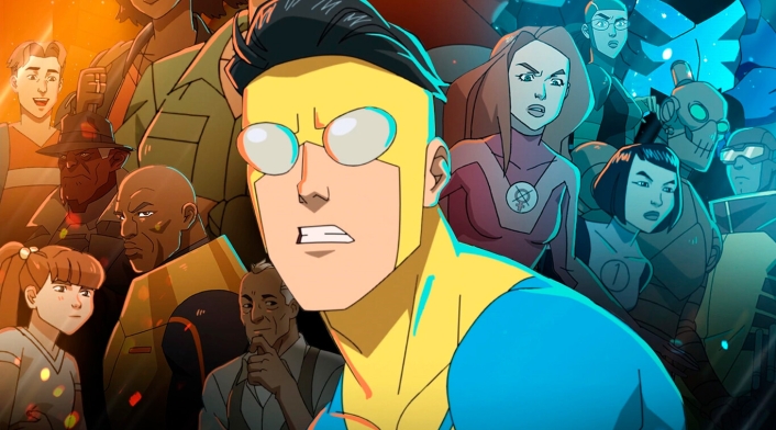 invencible serie animada de Prime Video invencible