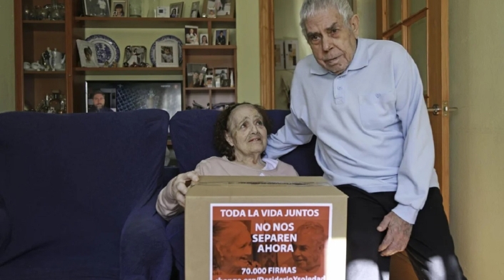Abuelos con alzheimer iban a ser separados después de 60 años de matrimonio Soledad y Desiderio, abuelos con alzheimer que iban a ser separados tras 60 años de matrimonio