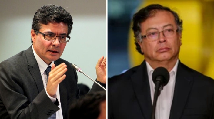 Alejandro Gaviria y Gustavo Petro Alejandro Gaviria y Gustavo Petro
