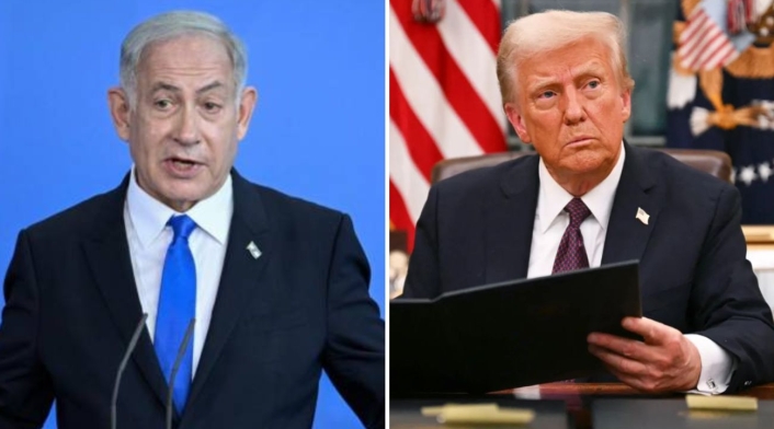 Benjamin Netanhayu y Donald Trump Benjamin Netanhayu y Donald Trump