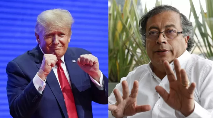 Trump y Petro
