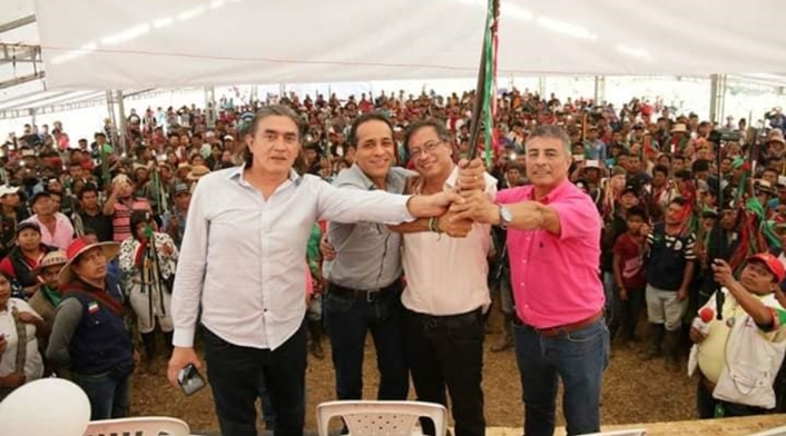 Ferney Lozano | Gustavo Petro | Alexander López | Gustavo Bolívar | Ferney Lozano | Gustavo Petro | Alexander López | Gustavo Bolívar |