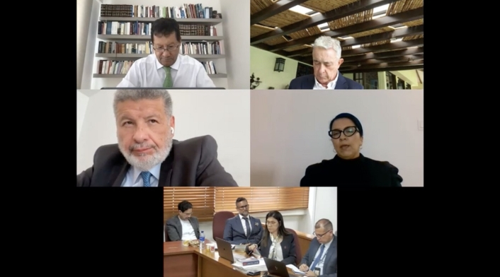 Juicio a Uribe: tensión en contrainterrogatorio a Monsalve Juicio a Uribe: tensión en contrainterrogatorio a Monsalve