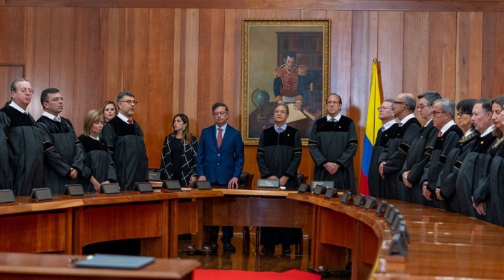 Magistrados del Consejo de Estado asumieron sus cargos Magistrados del Consejo de Estado asumieron sus cargos