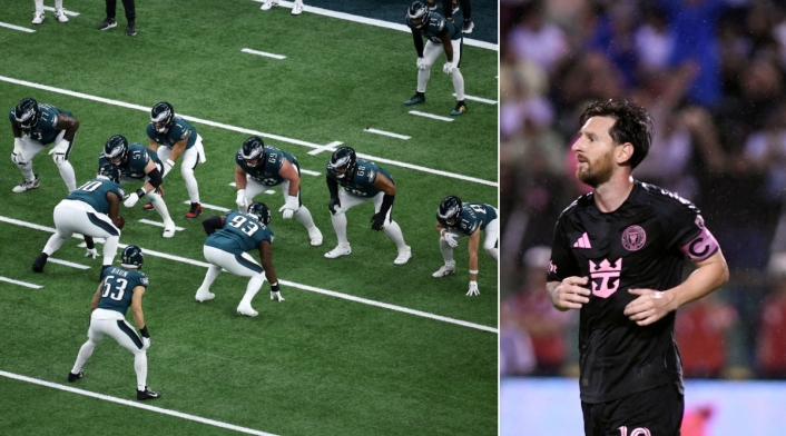 Messi asiste al Super Bowl Messi asiste al Super Bowl