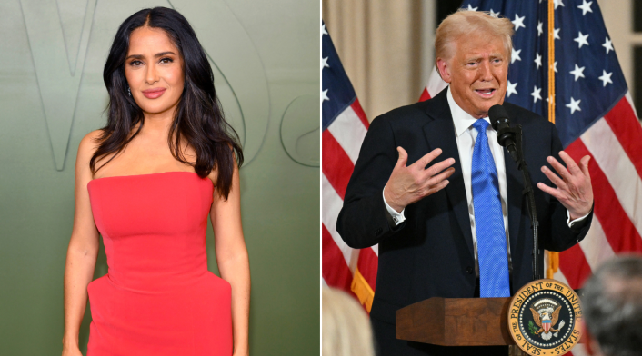 ¿SALMA HAYEK causó el rechazo de DONALD TRUMP a los latinos? ¿SALMA HAYEK causó el rechazo de DONALD TRUMP a los latinos?