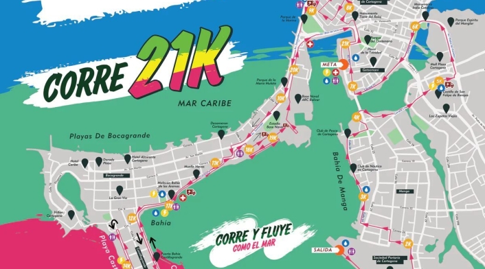 Recorrido 21K de la MMM 2025 Recorrido 21K de la MMM 2025