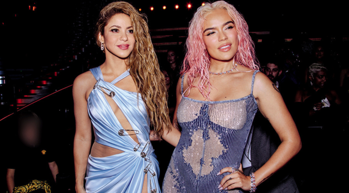 Shakira y Karol G Shakira y Karol G