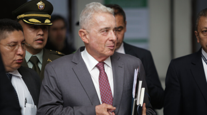El expresidente Álvaro Uribe Vélez El expresidente Álvaro Uribe Vélez