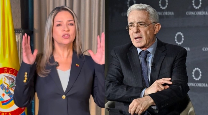 Vicky Dávila dijo si elegiría a Álvaro Uribe como vicepresidente Vicky Dávila dijo si elegiría a Álvaro Uribe como vicepresidente