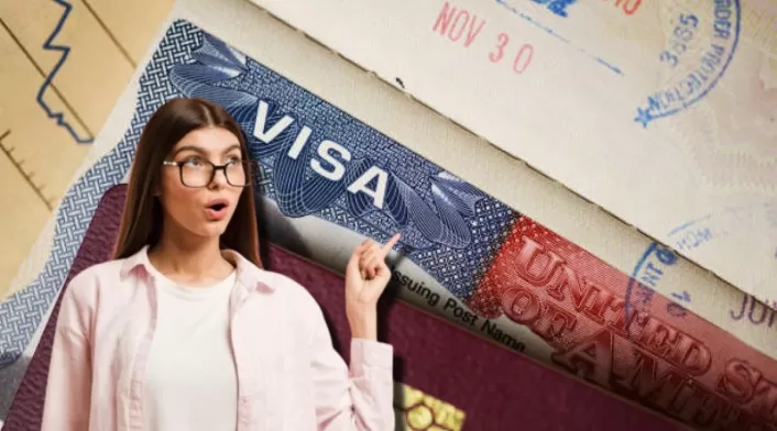 Visa americana láser Visa americana láser