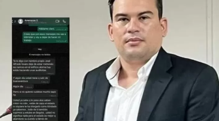 Contralor distrital de Buenaventura José Alfredo Lobato Monsalve