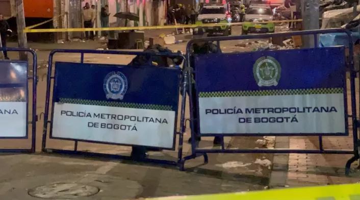 Ataque con granada en centro de Bogotá Ataque con granada en centro de Bogotá