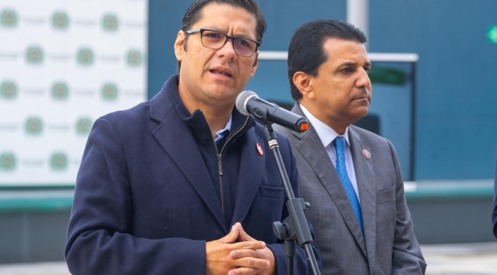 Secretario de Seguridad, César Restrepo l Bogotá l Febrero 2025 Secretario de Seguridad, César Restrepo l Bogotá l Febrero 2025