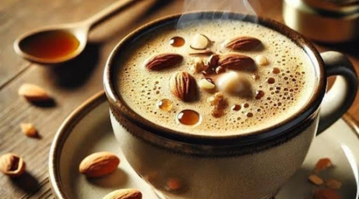 Café con almendras Café con almendras
