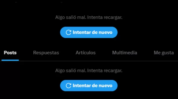 Caída de la red social X