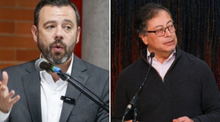 Carlos Fernando Galán y Gustavo Petro Carlos Fernando Galán y Gustavo Petro