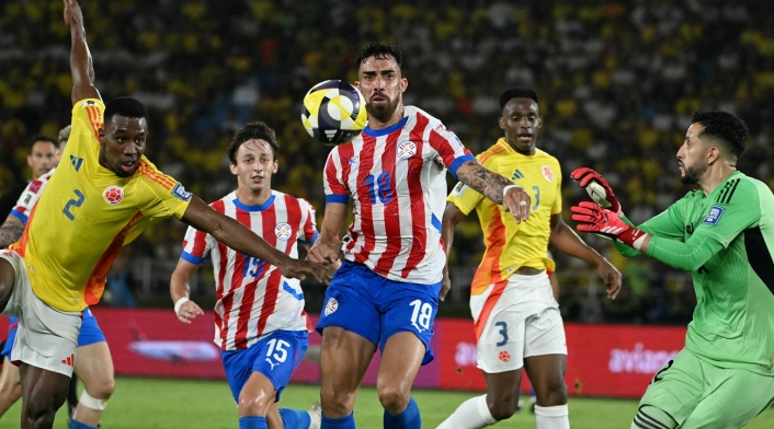 Colombia empató 2-2 con Paraguay por Eliminatorias Colombia empató 2-2 con Paraguay por Eliminatorias