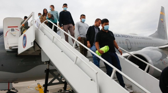 Colombianos deportados Colombianos deportados
