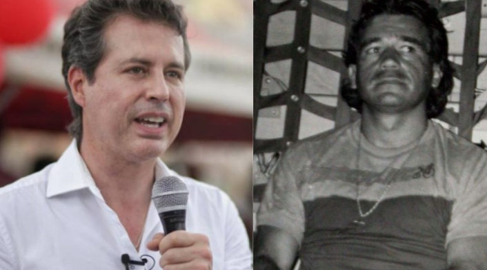 Juan Manuel Galán y Carlos Lehder Juan Manuel Galán y Carlos Lehder