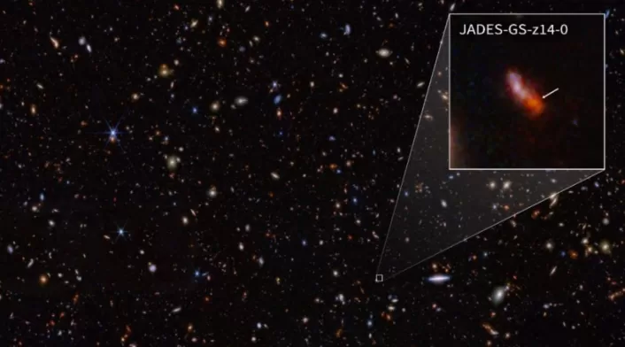 James Webb detecta oxígeno en una galaxia temprana James Webb detecta oxígeno en una galaxia temprana