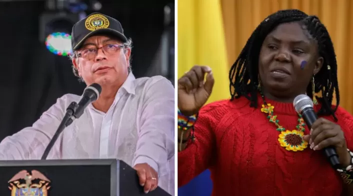 Gustavo Petro y Francia Márquez Gustavo Petro y Francia Márquez