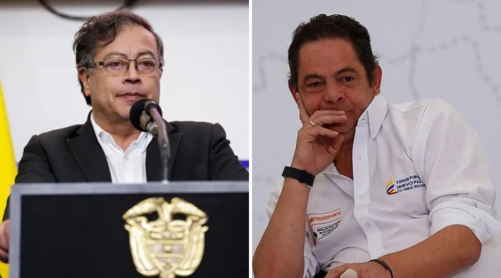Gustavo Petro y Germán Vargas Lleras Gustavo Petro y Germán Vargas Lleras