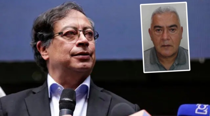 Gustavo Petro y Papá Pitufo Gustavo Petro y Papá Pitufo