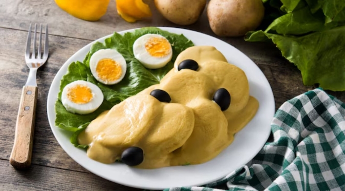 Papas a la huancaína Papas a la huancaína