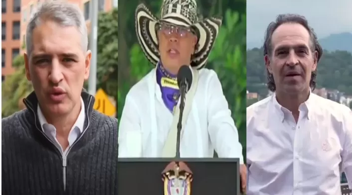 Petro, Fico y Rendón
