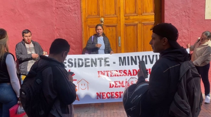 Protestas MinVivienda Protestas MinVivienda