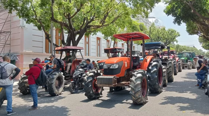 Protesta de arroceros en Norte de Santander