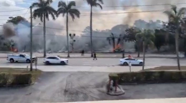 Accidente de avioneta en Boca Ratón Accidente de avioneta en Boca Ratón