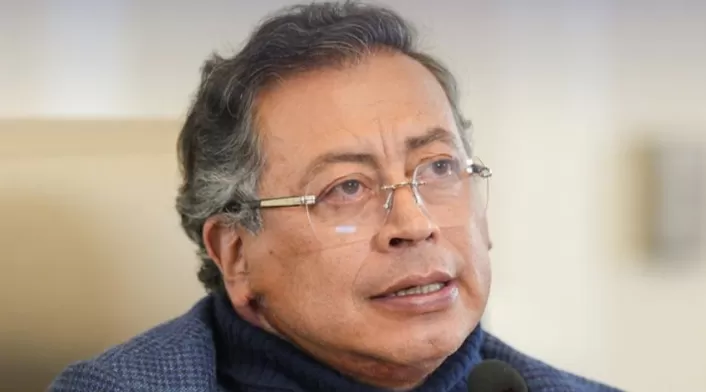 Presidente Gustavo Petro en alocución.