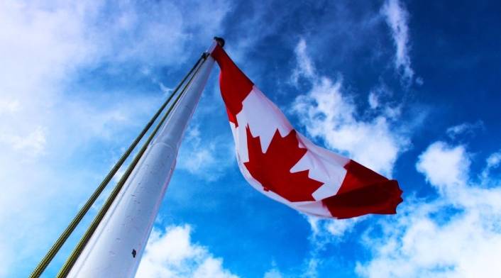 Bandera Canadá Bandera Canadá