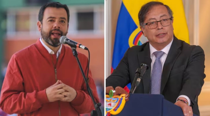Carlos Fernando Galán y Gustavo Petro Carlos Fernando Galán y Gustavo Petro
