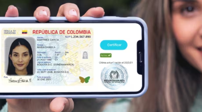 Cédula colombiana Cédula colombiana