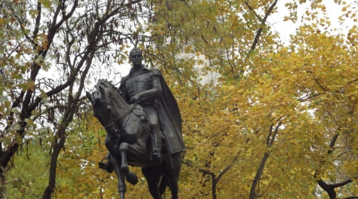 Estatua de Simón Bolívar en Central Park Estatua de Simón Bolívar en Central Park