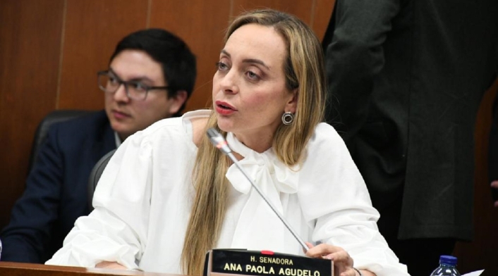 Senadora Ana Paola Agudelo, del partido MIRA Senadora Ana Paola Agudelo, del partido MIRA