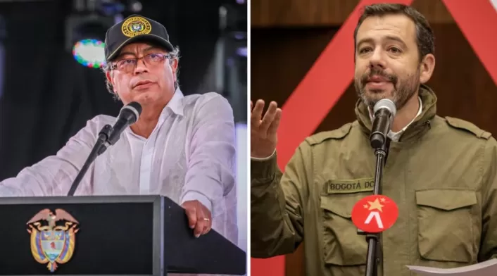 Gustavo Petro y Carlos Fernando Galán Gustavo Petro y Carlos Fernando Galán