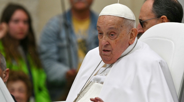 El papa Francisco, en sus últimas horas con vida El papa Francisco, en sus últimas horas con vida