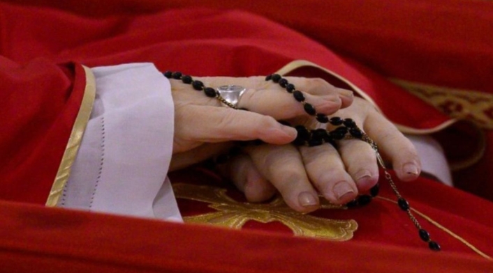 Papa Francisco féretro Papa Francisco féretro