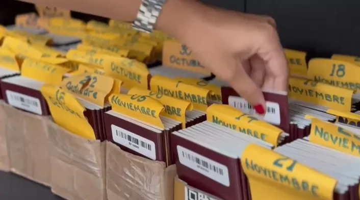 Pasaportes colombianos