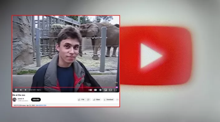 El primer video de YouTube El primer video de YouTube