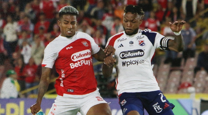 Santa Fe perdió con Medellín en El Campín de Bogotá Santa Fe perdió con Medellín en El Campín de Bogotá