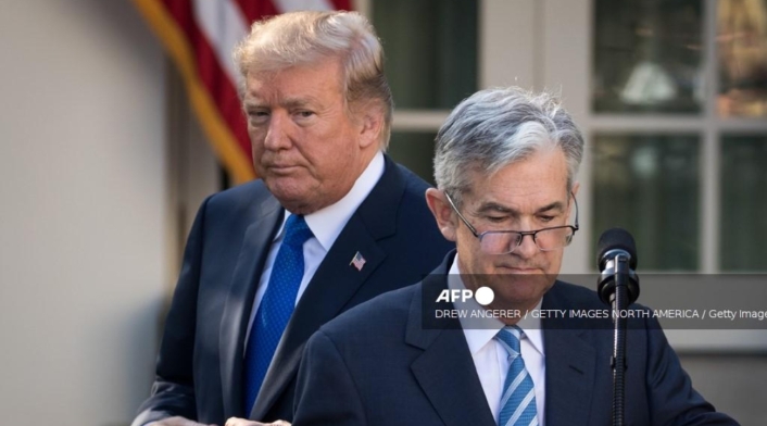 Trump y Powell Trump y Powell