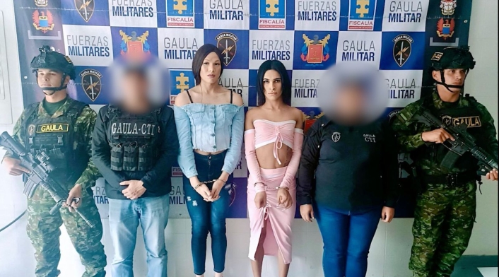 Los detenidos exigían millonarias sumas de dinero a los extorsionados Los detenidos exigían millonarias sumas de dinero a los extorsionados