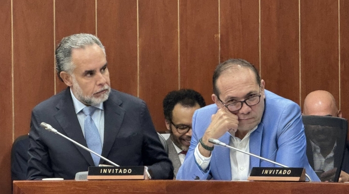 Armando Benedetti y Antonio Sanguino Armando Benedetti y Antonio Sanguino